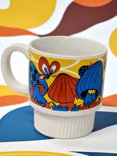 Vintage Mid Century Atomic Groovy Mushroom & ...