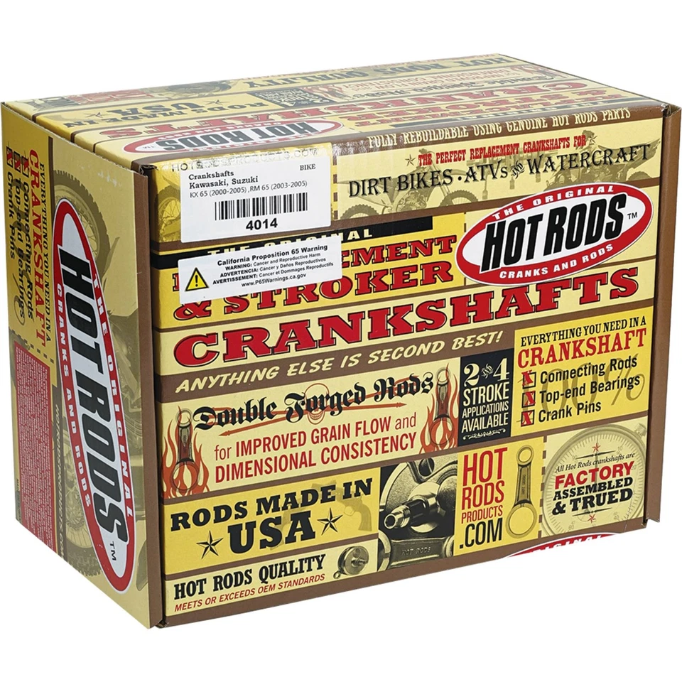 Crankshaft For Kawasaki KX 65 2000-2005, Suzuki RM 65 2003-2005; 4014 - Изображение 4 из 4