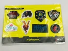 PS5 PS4 Cyberpunk 2077 Pre-Order Bonus Embroidered Badge Patch Set SEGA NO GAME
