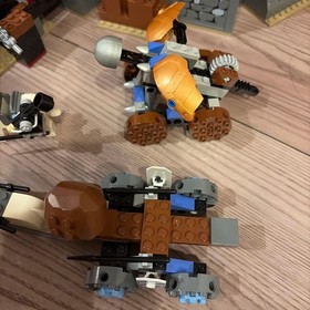 LEGO Knights&rsquo; Kingdom Vladek&rsquo;s Dark Fortress Incomplete Used with Box 8877