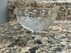 EAPG Loop and Darts with Round Ornaments Jewel Glass Salt Pinch Dish Cellar — photo 2