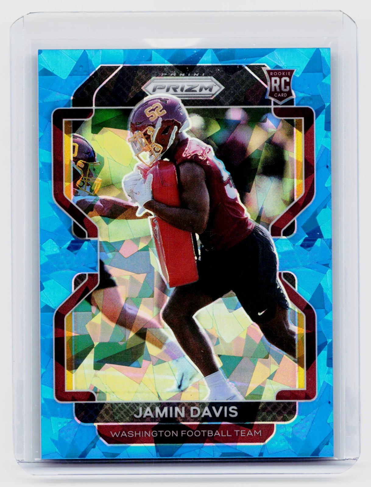 Jamin Davis Panini Prizm #383 Blue Ice