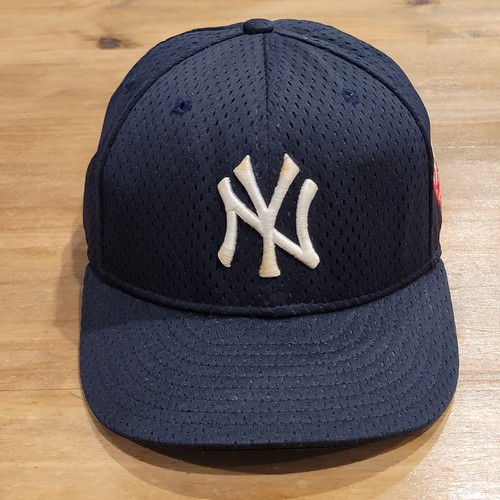 Vintage New York Yankees Hat New Era Size 7 1/2 Authentic Jersey 59Fifty 90s Y2K