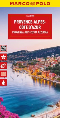 Provence Alps Cote D'Azur Marco Polo Map | Marco Polo | (Land-)Karte | Englisch