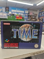 Illusion Of Time SNES Super Nintendo Boxed With Map