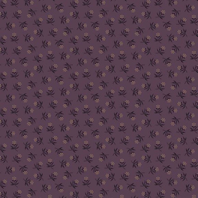 PLUMBERRY FARM by Pam Buda for Marcus Fabrics - bty - item #R171813D-PURPLE