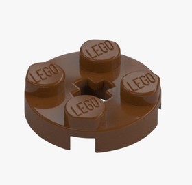 LEGO 10x Round Plate 2x2 Brown Round Plate 4032 4211159 Reddish Brown Tree NEW