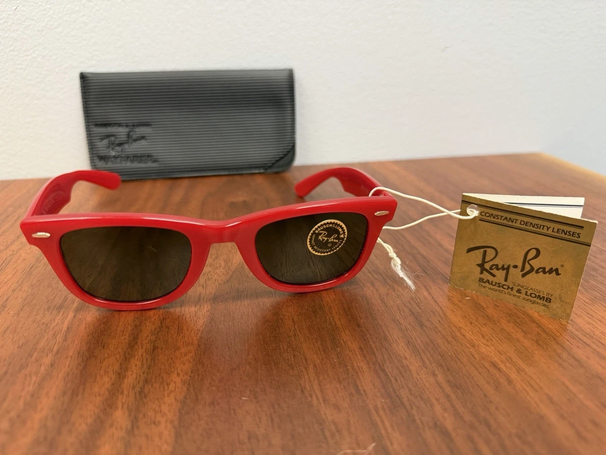 Ray Ban Wayfarer B L In Vintage Sunglasses for sale | eBay