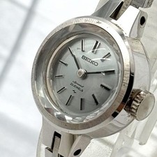 SEIKO Manual Winding Excellent Watch Women 1140-0180 Bracelet