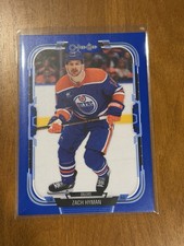 2025-26 O-Pee-Chee Zach Hyman Blue Border OPC - Edmonton Oilers