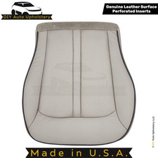 2012-2015 For Lincoln Mkx Genuine Leather Perf Driver Bottom Cover Light Stone
