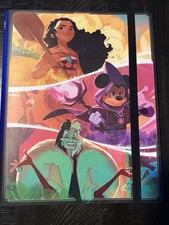 Disney Lorcana TCG Binder with Elastic Strap, Mickey, Moana