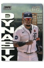 2022 Stadium Club Chrome #4A Javier Baez Dynasty and Destiny