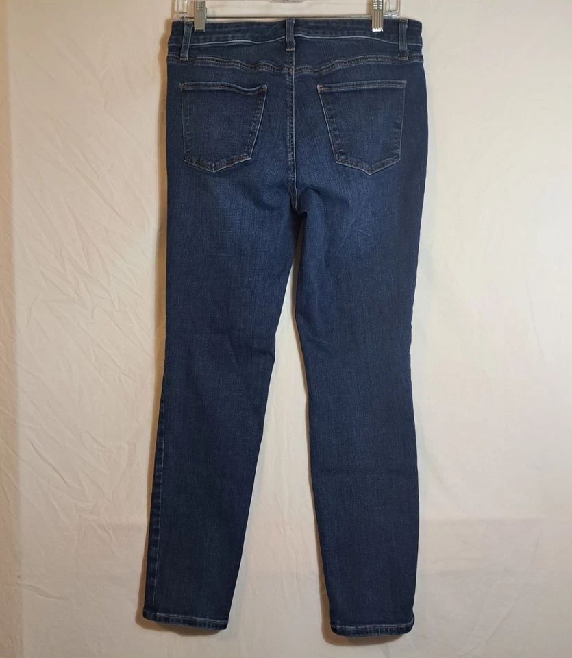 Talbots Denim Slim Ankle Jeans Dark Wash Women Size 8 - Image 2 of 4