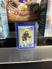 2025 Panini Donruss Rated Rookie Ashton Jeanty 305Optic Preview Blue Scope Prizm