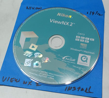 Nikon ViewNX2 CW13 Windows Macintosh Photography Software CD ArcSoft