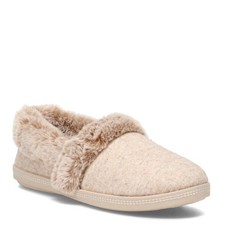 Skechers Women's Memory Foam Slippers COZY CAMPFIRE Faux Fur Lining 44362/TPE