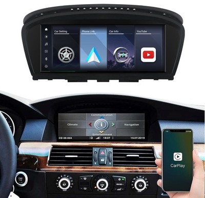 8,8'' Wireless CarPlay Multimedia Radio GPS Für BMW 3 5er E90~E93 E60 E61 CCC BT