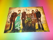 Faun  Pagan-Folk-Band signed signiert Autogramm auf 20x27 Foto in person
