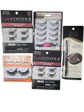  LOT OF 5 3 Ardell False Eyelashes 1 Andrea And 1 Ardell Brow Pomade Kit