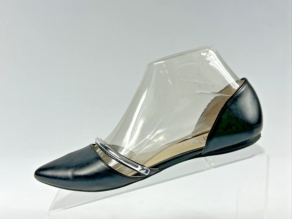 Zapatos planos Rock & Republic Rraggie para mujer talla 7 negros plateados Foto 3 de 4