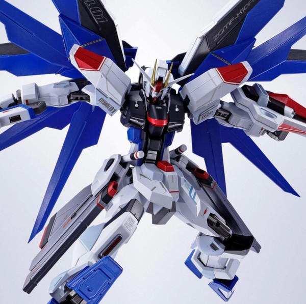 Metal Robot Spirits Mobile Suit Gundam Seed ZGMF-X10A Freedom Figur Japan Neu-image