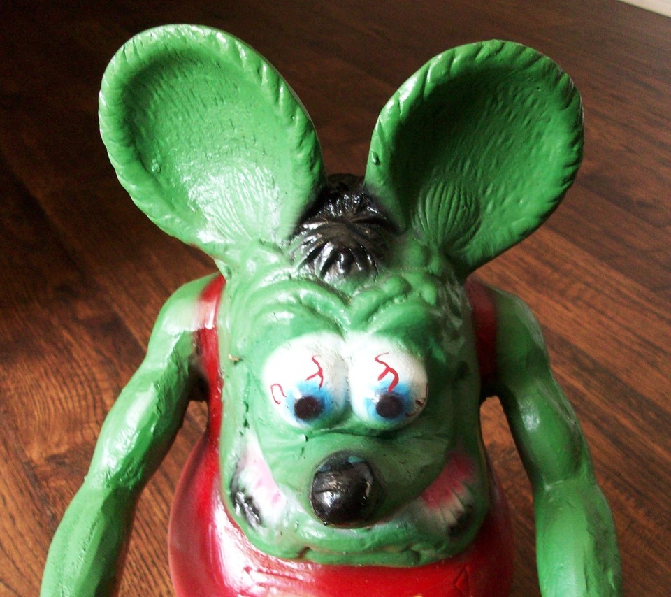 Ed Big Daddy Roth Rat Fink CAST METAL 12