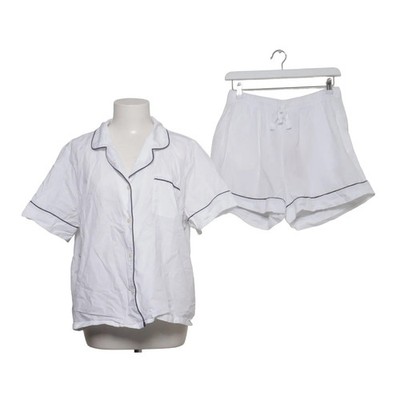 Nordstrom, Pyjama, Größe: L, Baumwolle, Weiß, Einfarbig #ejp
