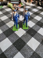 USMC Royal Mariners Marching Lead Toy Soldiers, Made In England, Britain's LTD