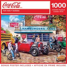 MasterPieces - Coca-Cola - Hot Rods 1000 Piece Jigsaw Puzzle