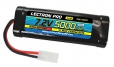 Lectron Pro NiMH 7.2V 6-cell 5000mAh Flat Pack with Tamiya Connector