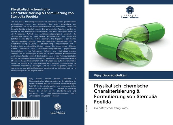Physikalisch-Chemische Charakterisierung & Formulierung Von Sterculia Foetida Vi-image