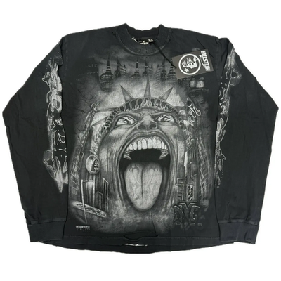 Hellstar Liberty Long Sleeve T-Shirt | eBay
