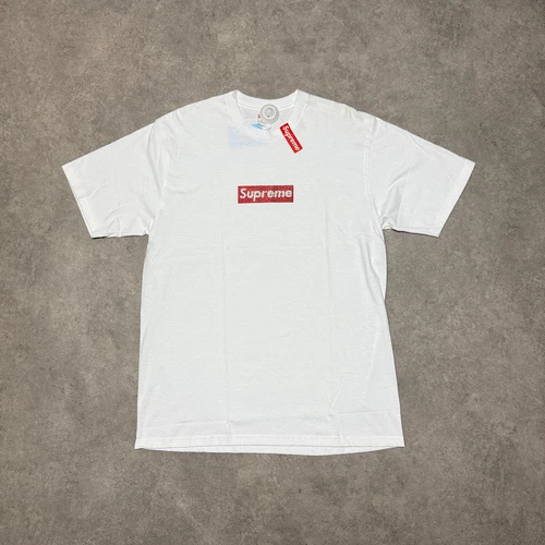 T shirt rouge avec logo Supreme Swarovoski Box (L)