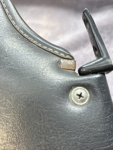 1986 Alfa Romeo Veloce Left Driver ( US ) Sun Visor Used Black. - Picture 16 of 24