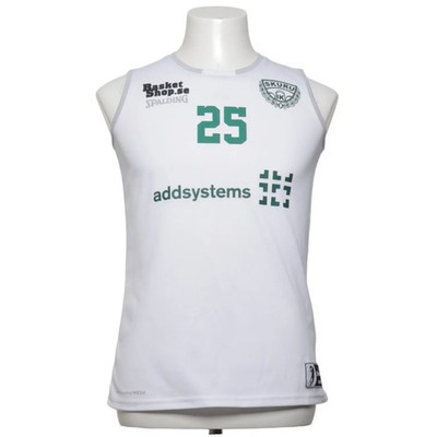 Spalding, Basketball Hemd, Größe: S, Weiß, Polyester, Print, Mesh, Herren #TXq