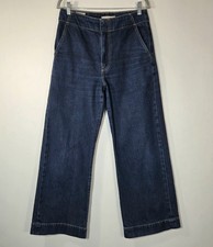 LEVI'S PREMIUM RIBCAGE WIDE LEG TAILORED JEANS WOMEN'S SIZE 28.