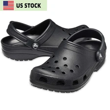 Crocs Unisex Adult Classic Slip On Sandals Ultra Light Water-Friendly Clogs