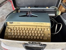 Smith Corona Coronet Super 12 Electric Typewriter With Case Working thumbnail