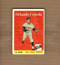 Top 10 Orlando Cepeda Baseball Cards 12