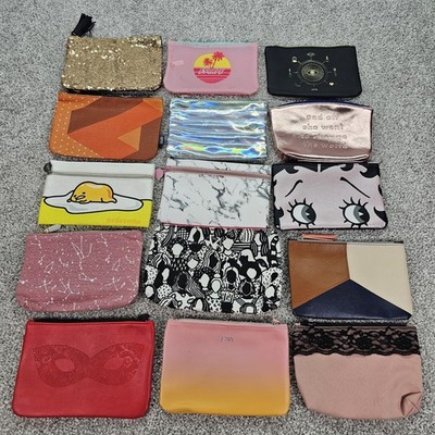 Ipsy Glam Bag Lot of 15 New (other) EMPTY Make Up Bags 