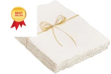 Prudiut 25 Sheets Cotton Watercolor Paper, 300 GSM, 4 x 6 4 x 6 inch, White 