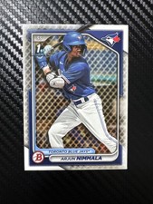 2024 Bowman Arjun Nimmala #BP-142 1st Prospect Paper Base Toronto Blue Jays