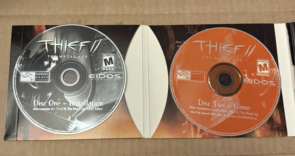 Thief II: The Metal Age (PC, 2000) TrapezoidComplete w Demo Disc, CIB - Tested - Image 3 of 4