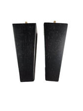 6 1/2" Solid Wood Tapered Furniture Legs Walnut Finish WL318 Sofa/Chair-Set of 4