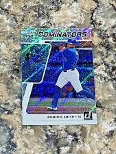 2021 Panini Donruss Dominators Rapture Vector Parallel Dominic Smith #DOM11 Mets