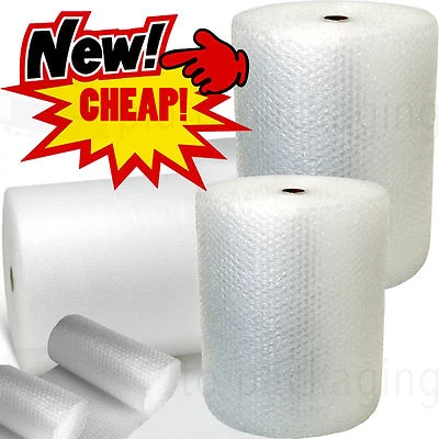 BUBBLE WRAP ROLLS - CHOOSE WIDTH (300mm, 500mm, 750mm)
