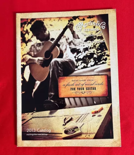 VINTAGE MARTIN & CO. STRING CATALOG DATED 2013