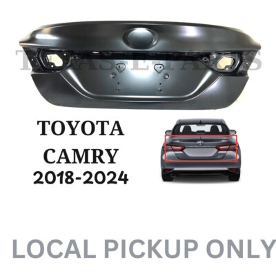 New Fits 2018-2024 Toyota Camry Rear Trunk Deck Lid Panel Assembly Local Pickup