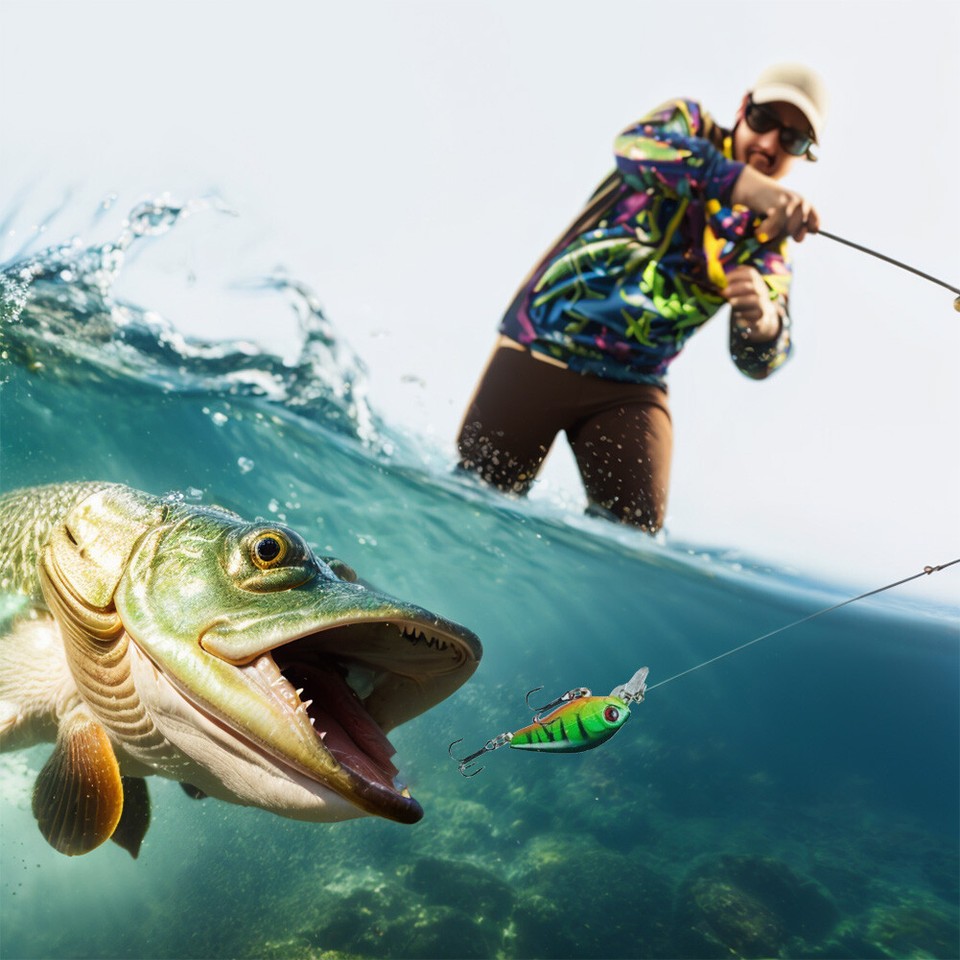 24 Days Fishing Lures Sets Fishing Lure Advent Calendars for Fisher